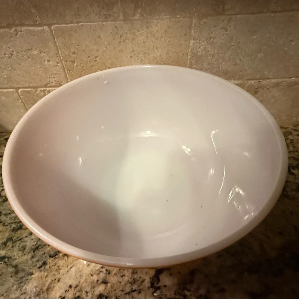 Pyrex Autumn Harvest Wheat mixing bowl. Vintage.